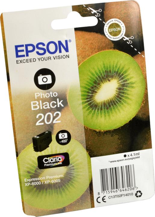 Produktbild Epson Tintenpatronen 202 (PBK)