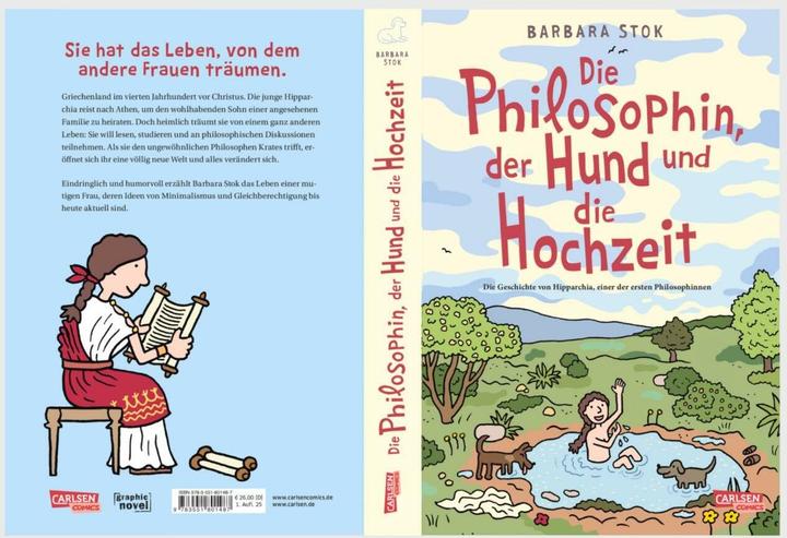 Actual product image The philosopher, the dog and the wedding (Barbara Stok, German)