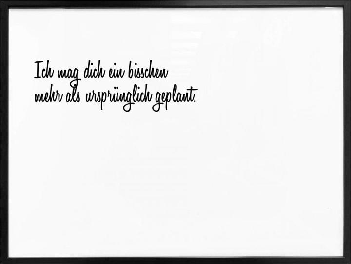 Actual product image Trenddeko I like you a little more (24 x 30 cm)