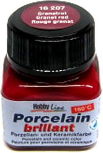Produktbild Kreul Glass & Porcelain Classic, Porzellan- und Glasfarbe (Granatrot, 20 ml)