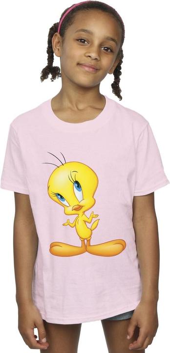Immagine prodotto Looney Tunes Tweety Standing Maglietta Ragazze (128)