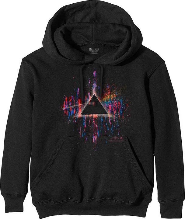 Immagine prodotto Music Brand Dark Side Of The Moon Felpa con Cappuccio A Schizzi Adulto Unisex (S)