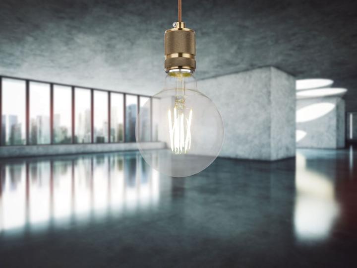 Actual product image Globo LED bulb silver 1xE27 LED (E27, 7 W, 5 x, F)