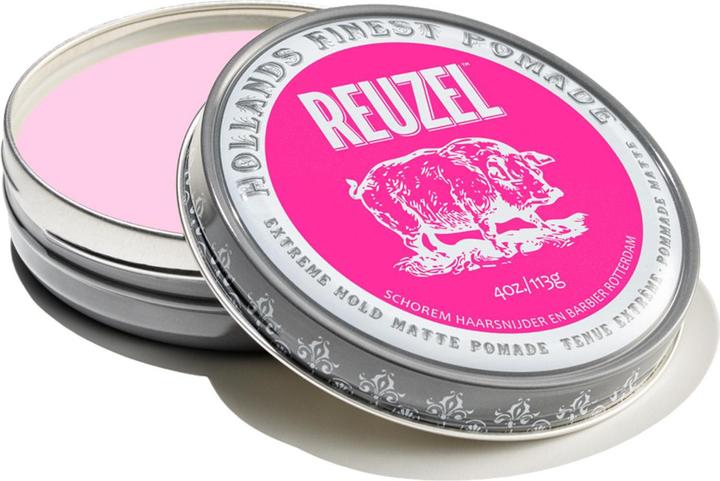 Image du produit Reuzel Pommade mate PINK Extreme Hold (Gel coiffant)
