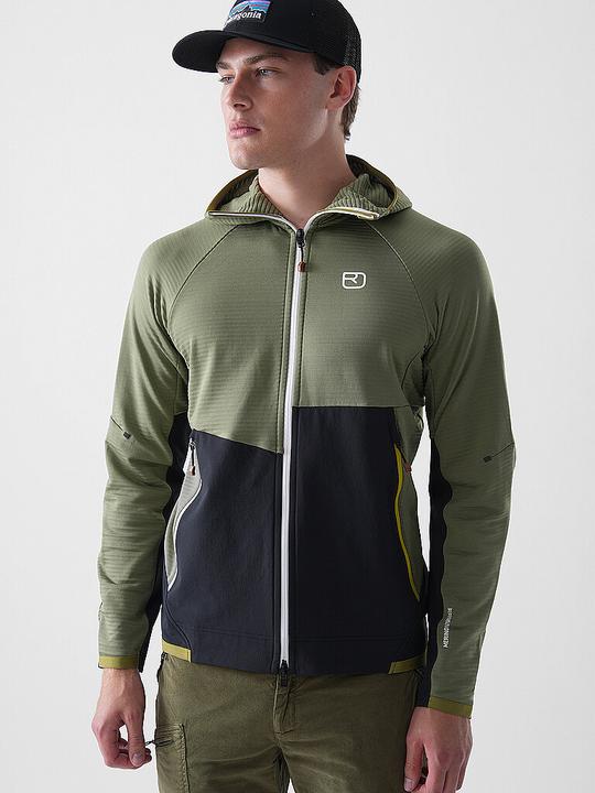 Immagine prodotto Ortovox Felpa con cappuccio a costine in pile (XL)