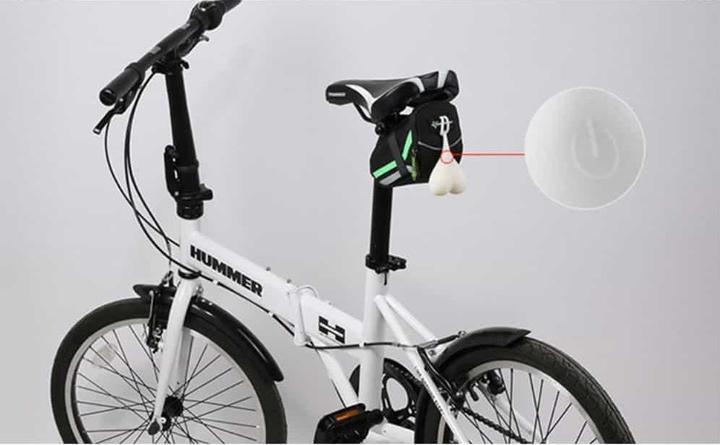 Actual product image Ueli Express Bicycle Bike Rear Light Egg Balls
