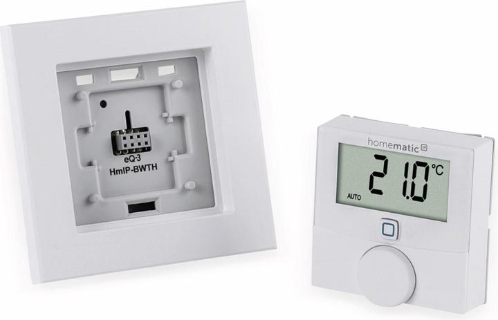 Actual product image EQ-3 Wall thermostat Brand switch