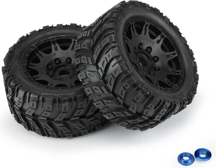 Actual product image Proline Complete wheels Masher X HP 5.7 Belted 2 pieces