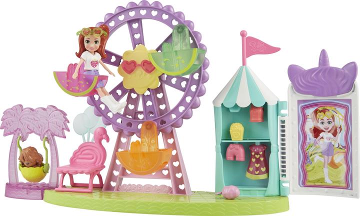 Actual product image Polly Pocket Tropical Treats Carnival Playset