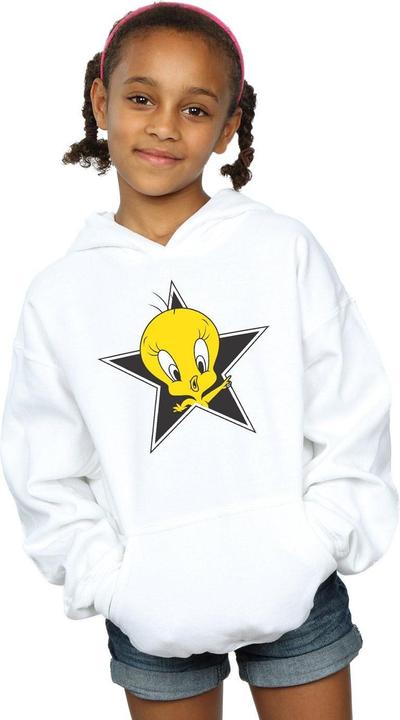 Produktbild Looney Tunes Tweety Pie Star Kapuzenpullover Mädchen (152, 158)