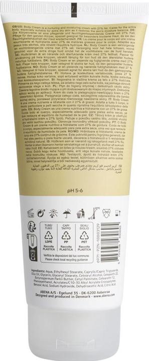 Actual product image Abena Body Cream,, 200 ml, no colorant or perfume, 27% lipids (200 ml)