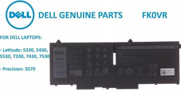 Immagine prodotto Dell Batteria agli ioni di litio da 54Wh per Latitude e Precision (3 Celle, 4623 mAh)