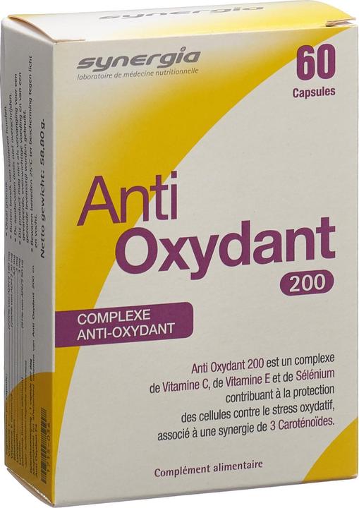 Produktbild Antioxydan ANTIOXYDANT 200, 60 Kapseln (60 Stück, Kapseln, 102 g)