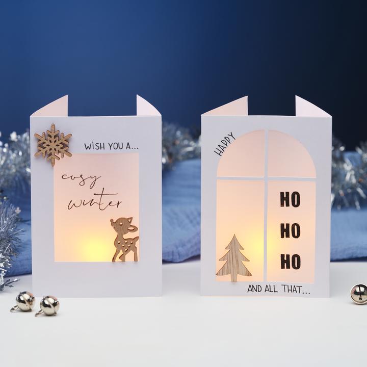 Image du produit VBS Saupoudrage de motifs hivernaux "Silas", 18 pièces
