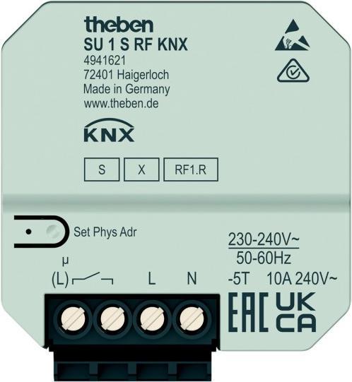 Image du produit Theben Su 1 S Rf Knx (Actionneur de volet)