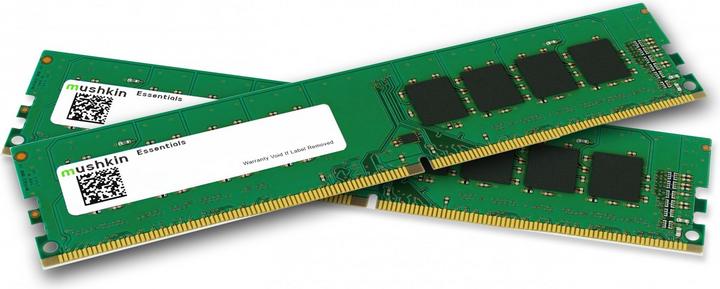 Image du produit Mushkin RAM D4 2933 64GB C19 Essentials K2 (2 x 32GB, 2933 MHz, RAM DDR4, DIMM)