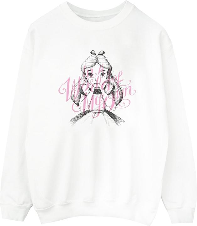 Disney Alice In Wonderland In A World Of My Own Sweatshirt