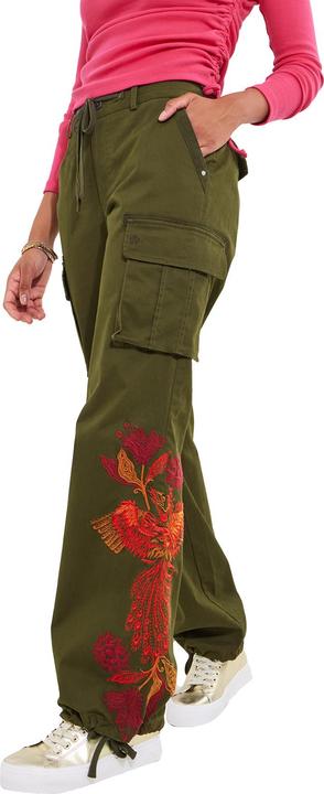 Actual product image Joe Browns Floral Straight Leg Cargo Pants (40)