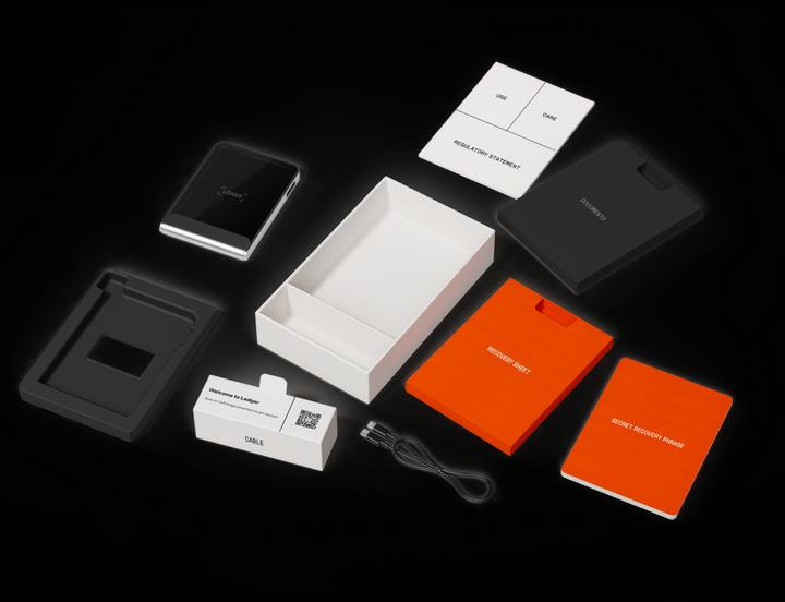 Actual product image Ledger Flex (Others, Ripple, Bitcoin, Litecoin, Cardano, TRON, Bitcoin cash, Ethereum Classic, Dogecoin)
