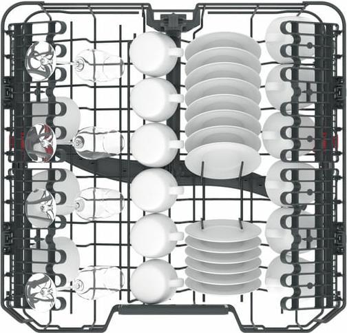 Produktbild Whirlpool WIC 3C33 F Volle Entleerung 14 Gedecke D