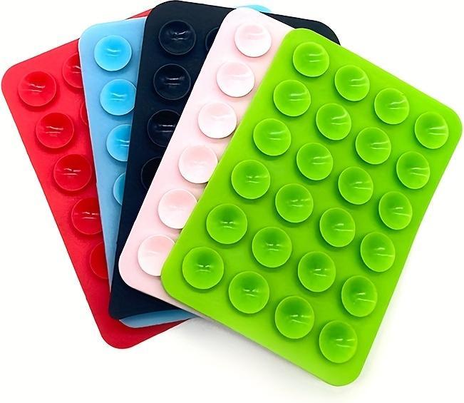 Image du produit PhoneLook Support universel pour smartphone Fixation autocollante en silicone avec ventouses