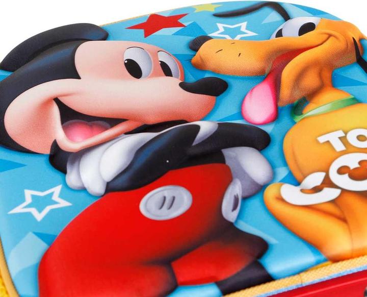 Produktbild Karactermania Mickey Mouse Pal-Small 3D Backpack with Wheels, Blue, 26 x 34 cm, Capacity 12.5 L (12.50 l)