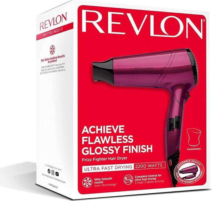 Productafbeelding Revlon RVDR5229 Perfect Heat kroesbestrijder haardroger 2200W en inklapbare handgreep