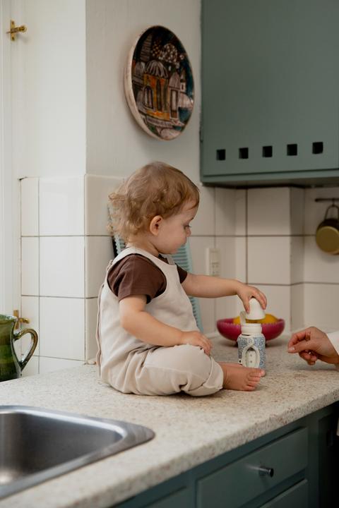 Produktbild Bibs x Liberty Baby Bottle Sleeve Large Eloise Ivory