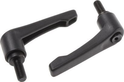Actual product image Rs Pro Clamp hdl,nylon,stl stud,M8x20,65,M