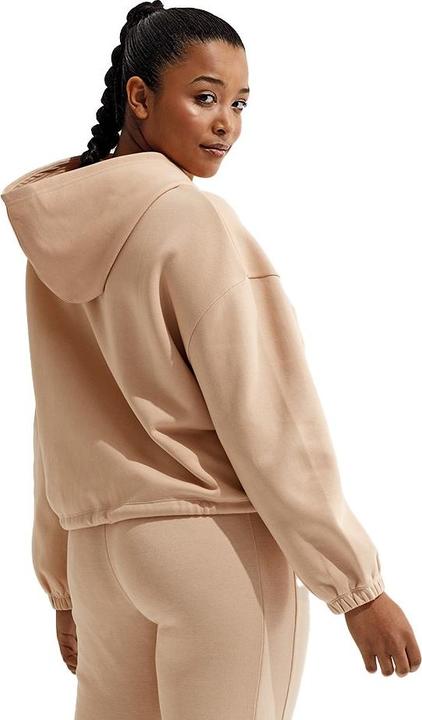 Actual product image Tri Dri Womens/Ladies Recycled Cropped Oversized Full Zip Hoodie (L, XL)