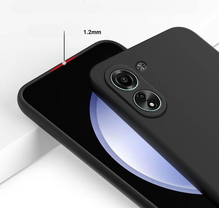 Produktbild Cover-Discount Xiaomi Poco C65 / Redmi 13C - Silikon Gummi Hülle schwarz (Xiaomi Poco C65, Xiaomi Redmi 13C)