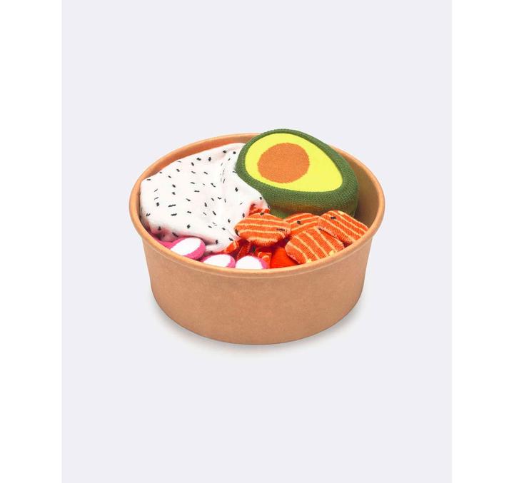 Actual product image Eat My Socks Socks, Poke Bowl X2 (One size)