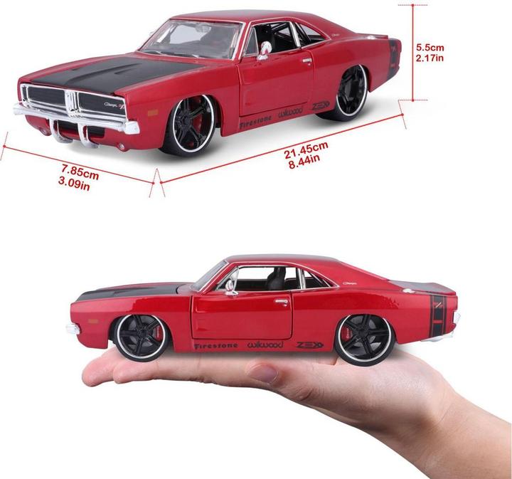 Actual product image Maisto Dodge Charger R/T 1969
