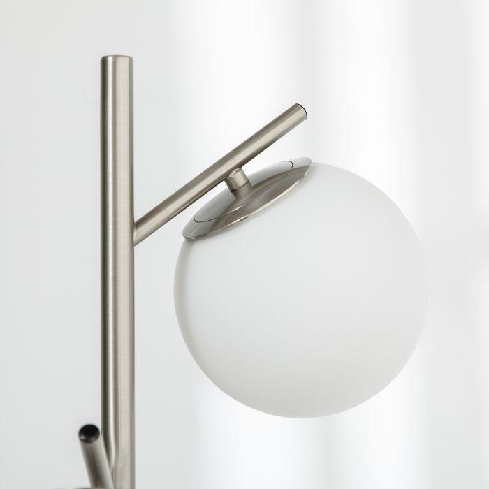 Image du produit Swisshandel24 Lampadaire, lampadaire, lampadaire 40 W avec douille E27, lampadaire avec 3 abat-jour en verre (E27)
