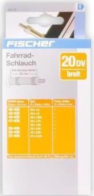 Actual product image Fischer Fahrrad-Schlauch (Dunlop (DV), 12", 35 mm)