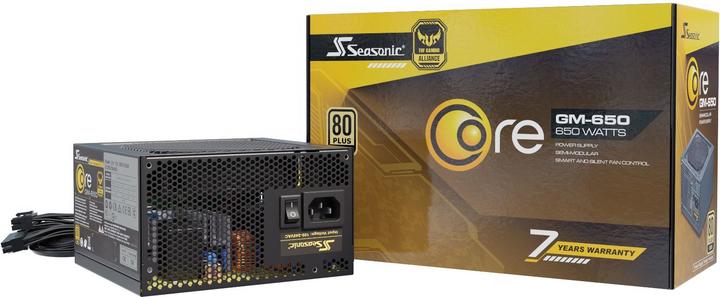 Actual product image Seasonic G12 GM-650 (650 W)