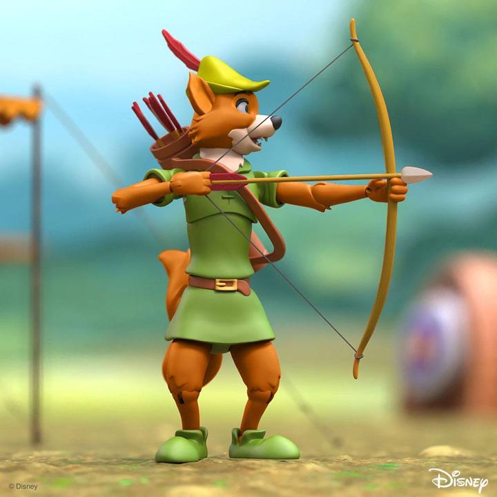 Immagine prodotto Super7 Figura d'azione di Robin Hood della Disney Ultimates Wave 2