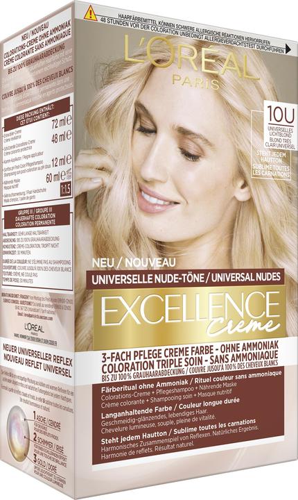 Immagine prodotto L'Oréal Paris Eccellenza Universale Nuda (10U Biondo chiarissimo)