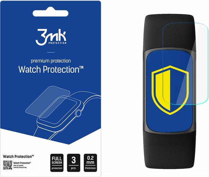 3MK Folia ARC FS FitBit Charge 5 Watch Folia Fullscreen