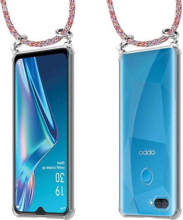 Produktbild Cadorabo TPU Handy Kette SILBER Cover