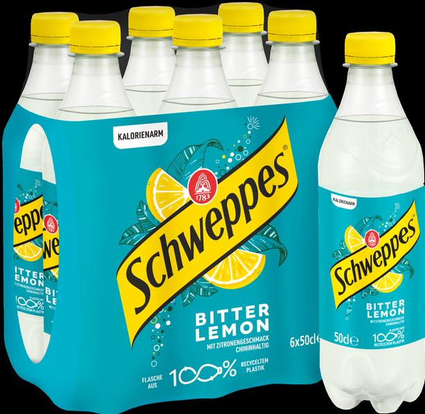 Actual product image Schweppes Bitter Lemon (24 x 50 cl)