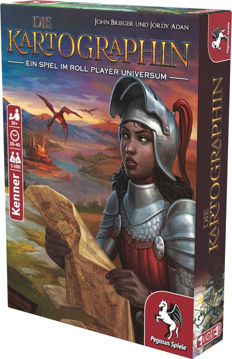 Image du produit Pegasus 51311G - Le cartographe Ära der Helden, Jeu de cartes, pour 1-100 joueurs, ages 10+ (édition DE) (Allemand)