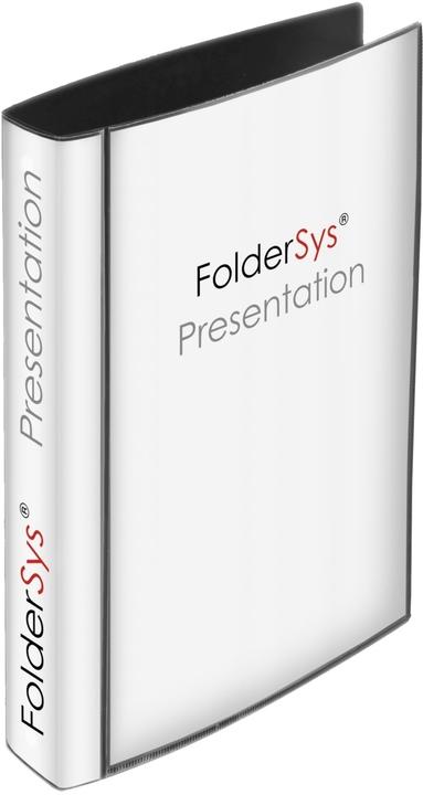 Actual product image Foldersys Ring binder 4 rings black 4.0 cm DIN A4 (A4, 40 mm, 1 Piece)