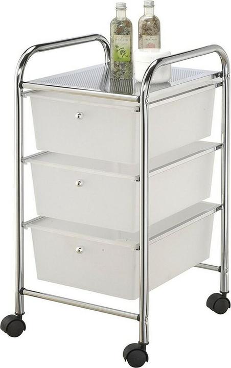 Produktbild Berilo Rollcontainer Durchsichtig (37 x 61 x 32 cm)