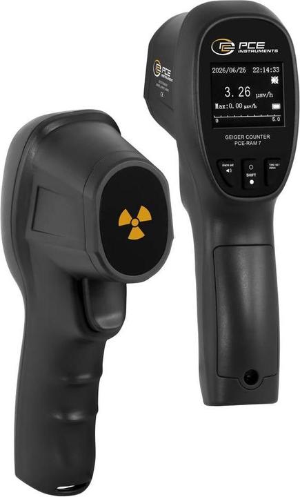 Produktbild PCE Instruments PCE-RAM 7 Geigerzähler Strahlung: Gamma, Röntgen, Beta akustisch