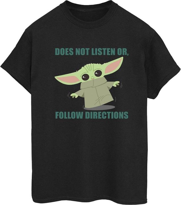 Produktbild Star Wars The Mandalorian Grogu Does Not Listen TShirt (M)