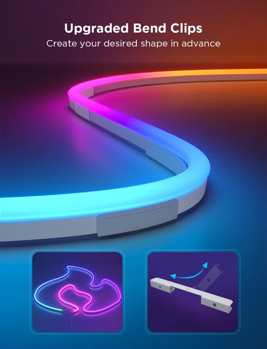 Image du produit Govee Neon (RGBIC, 300 cm, Intérieur)
