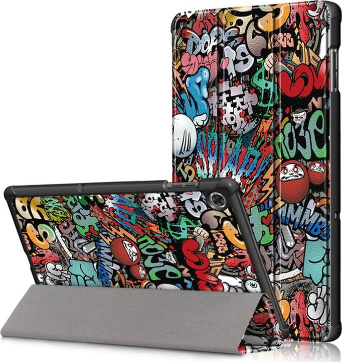 Techsuit - FoldPro - Lenovo Tab M10 Plus 3rd Gen (TB-125F/TB-128F) - Urban Vibe (Lenovo Tab M10 Plus (3. Gen))
