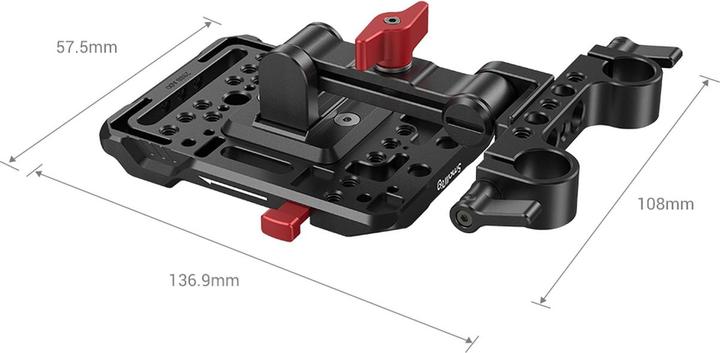 Produktbild SmallRig V Mount Battery Plate with Adjustable Arm 2991 (Diverses Video Zubehör)