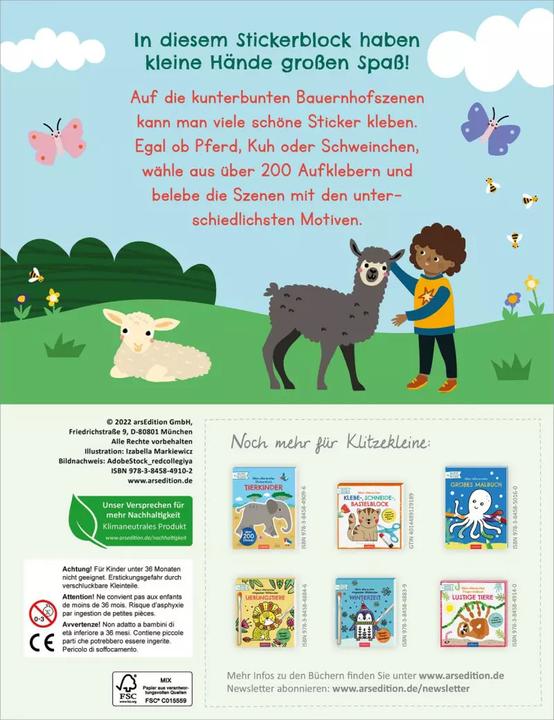 Produktbild Stickerbuch Bauernhof